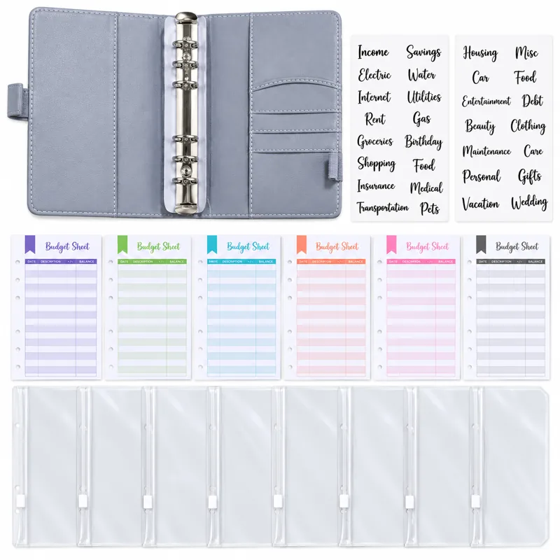 Classeur Budget A6 avec Enveloppes