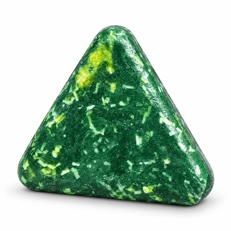 Savon Végétal Naturel au Cyprès & Usman Grass – Forme Triangulaire