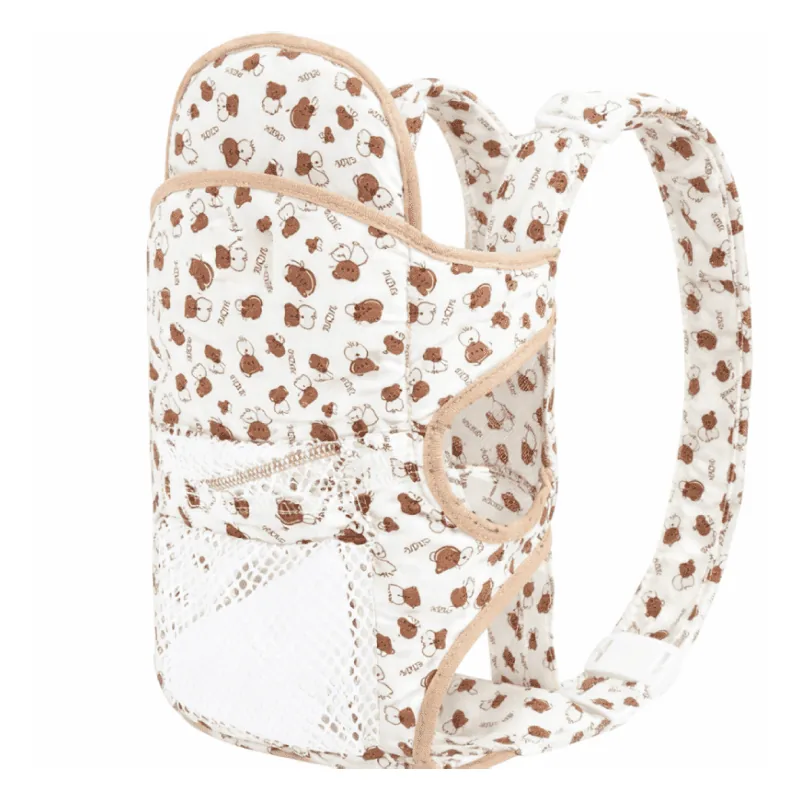 Porte-Bébé Respirant avec Sangles Ajustables – Couleur selon Disponibilité