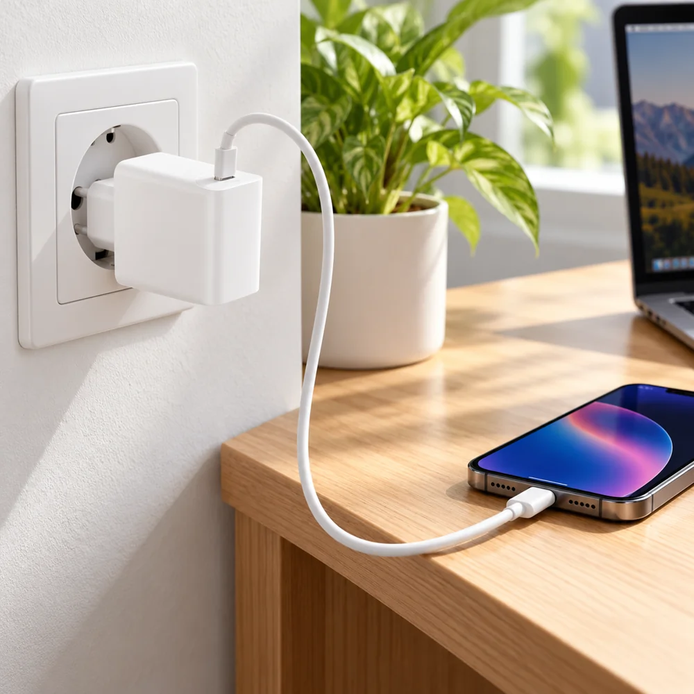 Chargeur Oraimo PowerCube 20 – USB-C PD 20 W avec Câble — photo 3
