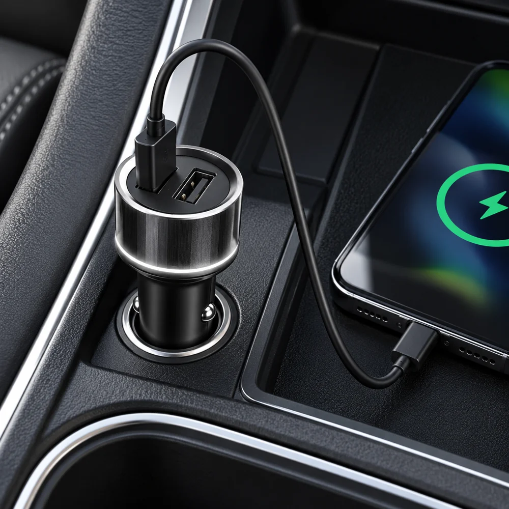 Chargeur Voiture Oraimo Highway 15 – Double USB-A, 15,5 W — photo 3