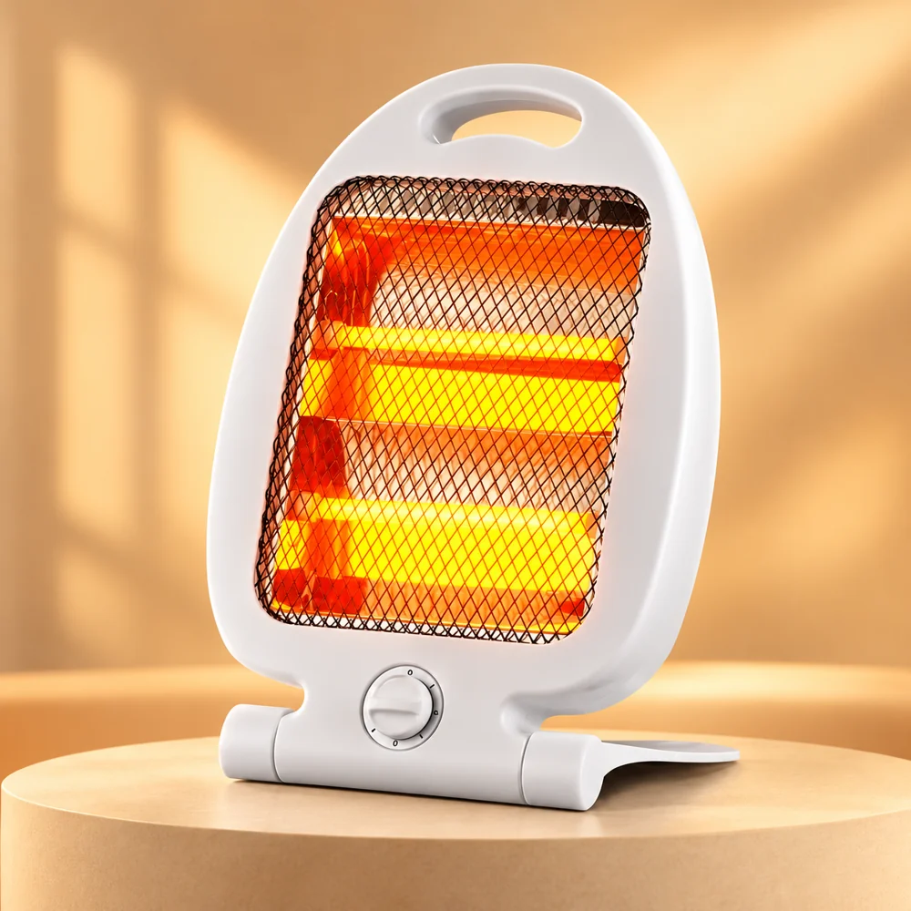Chauffage Électrique Radiant Portable – Blanc — photo 2