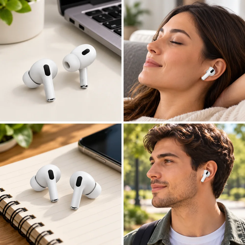 Écouteurs Bluetooth Sans Fil ANKERRY AKR-Y6 – Blanc — photo 4