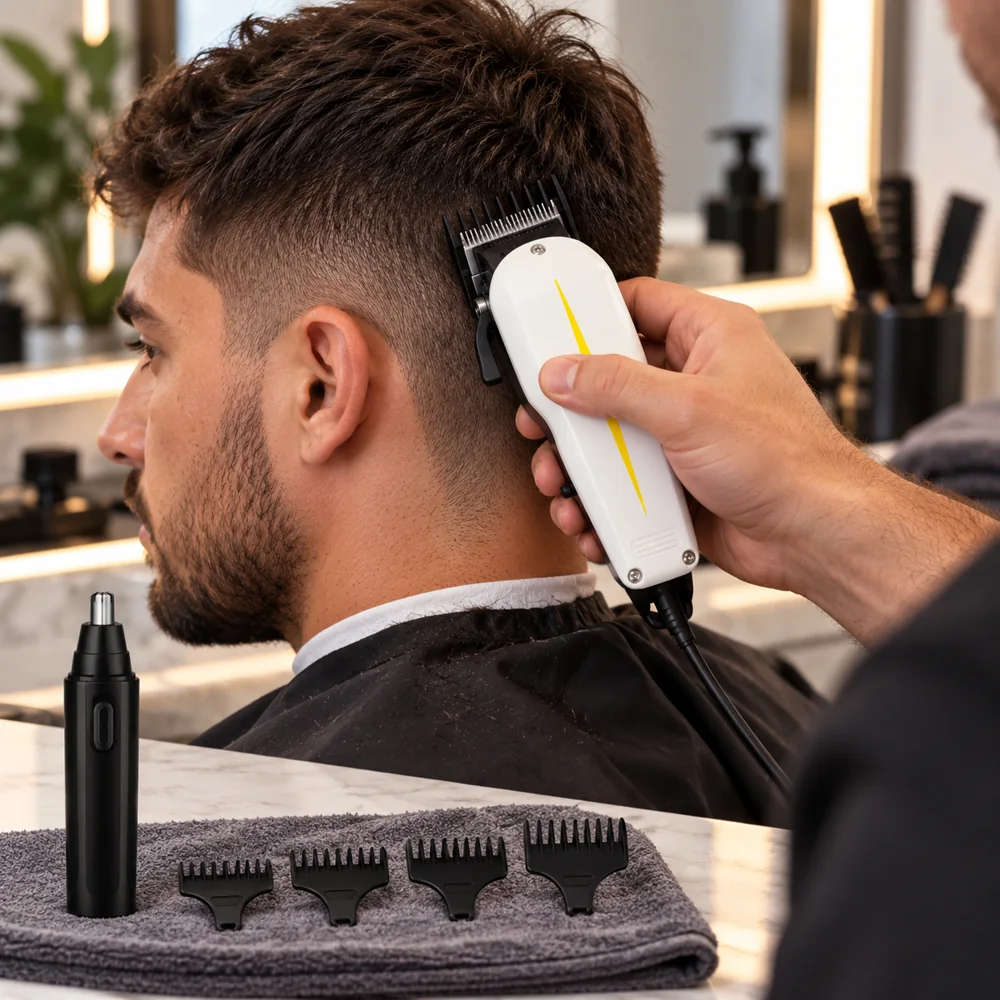 Kit Tondeuse à Cheveux DINEX 3000 avec Coupe-Poils et 4 Sabots — photo 3