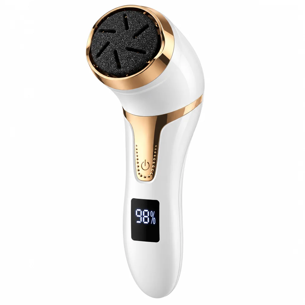 Râpe Électrique pour Pieds Rechargeable USB – 2 Vitesses et Affichage Numérique — photo 1