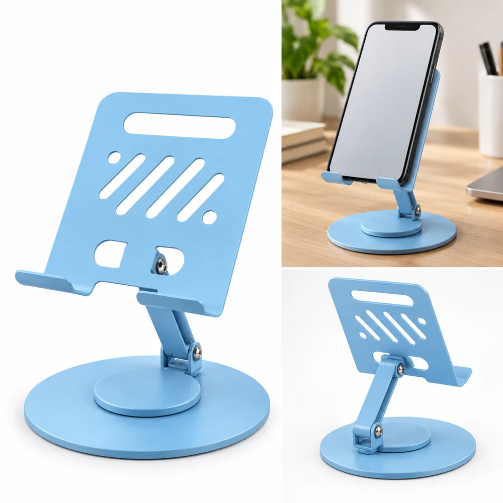 Support de Bureau Pliable 360° pour Téléphone et Tablette – YD-713 — photo 3